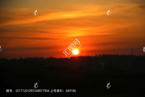 夕陽(yáng)西下