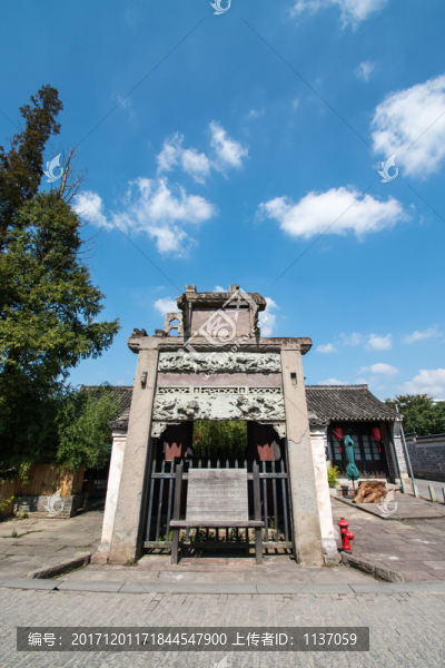 寧波慈城,明貞潔坊