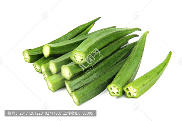 秋葵,蔬菜,食品,綠色,黃秋