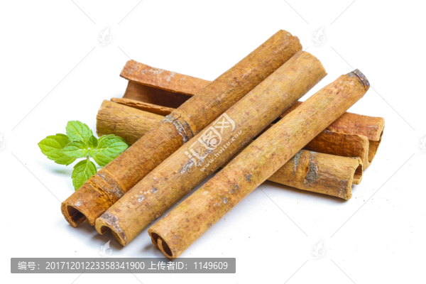 桂皮高清白底