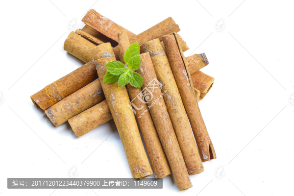桂皮肉桂高清白底