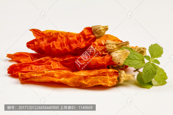 干辣椒白底高清