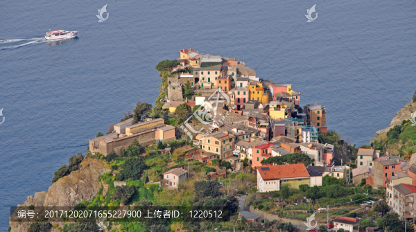 corniglia在cinque,terre