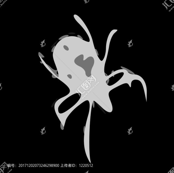 剔黑色和白色