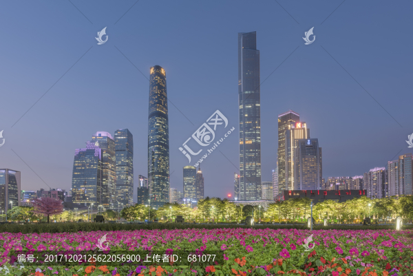 廣州珠江新城風光