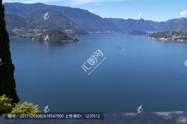 查看在意大利科莫湖