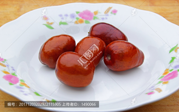 紅透了的大棗圖片