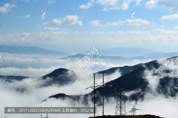 山谷云霧,山巒云海-匯圖網(wǎng) fosd68.com 山谷云霧,山巒云海