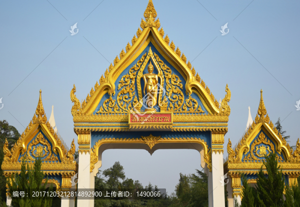 印度風格寺院山門裝飾