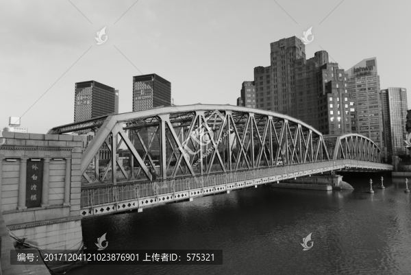 老上海外白渡橋