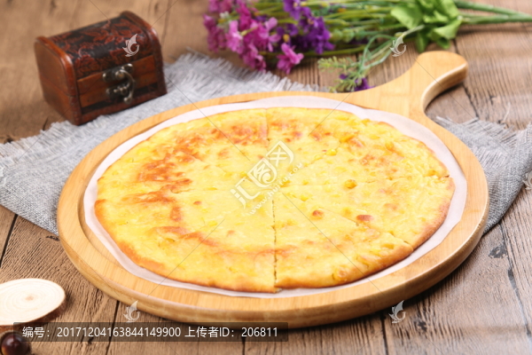 玉米粒餅