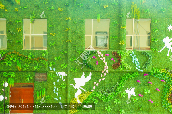 綠植墻,花墻