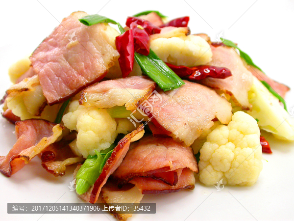 臘肉炒花菜