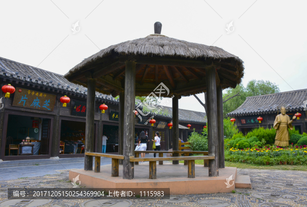 清明上河園草亭