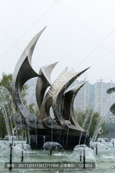 風(fēng)帆不銹鋼雕塑