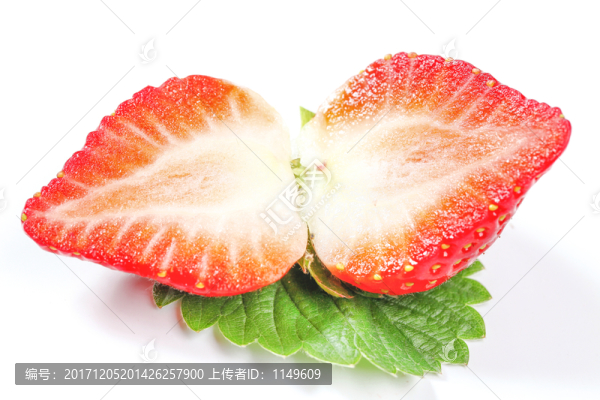 草莓特寫高清微距