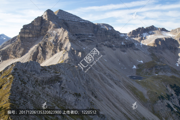 在阿爾卑斯山徒步旅行，巴伐利亞