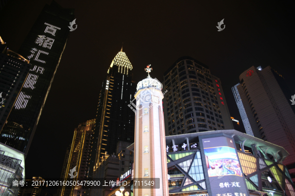 重慶解放碑夜景
