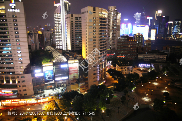 重慶解放碑夜景