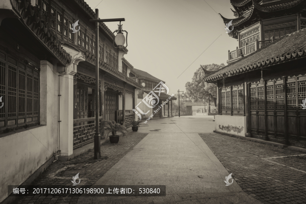 江南水鄉(xiāng)蘇州古鎮(zhèn)老照片