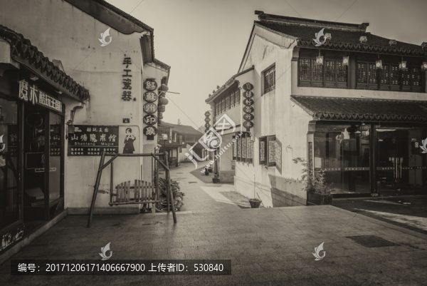 江南水鄉(xiāng)蘇州古鎮(zhèn)老照片