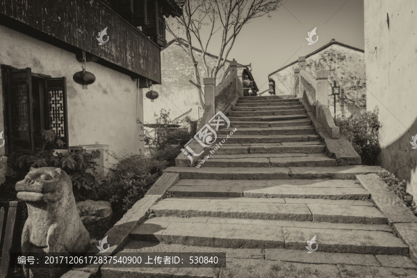 江南水鄉(xiāng)蘇州古鎮(zhèn)老照片