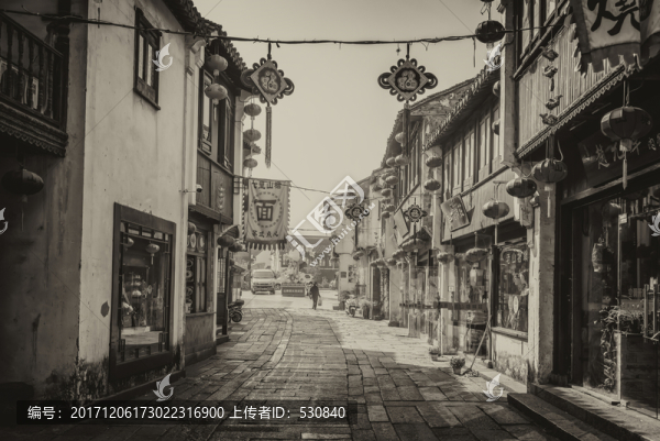 江南水鄉(xiāng)蘇州古鎮(zhèn)老照片