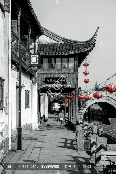 江南水鄉(xiāng)蘇州古鎮(zhèn)老照片