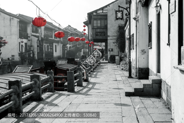 江南水鄉(xiāng)蘇州古鎮(zhèn)老照片