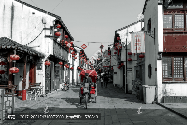 江南水鄉(xiāng)蘇州古鎮(zhèn)老照片