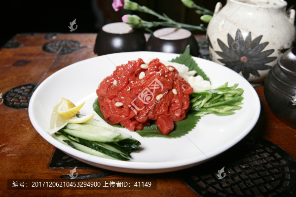 生拌牛肉