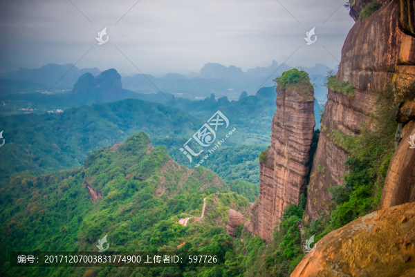 韶關(guān)丹霞山巴寨風(fēng)景