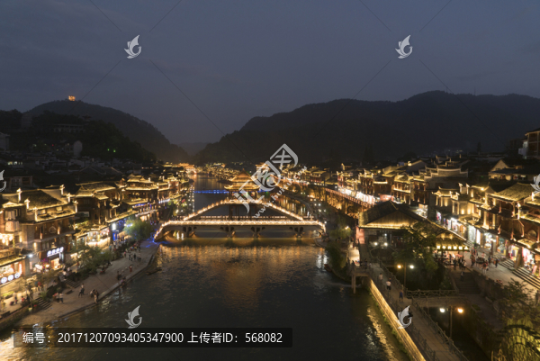 鳳凰古城夜景