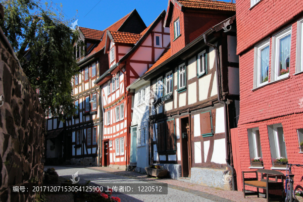 歷史悠久的老城alsfeld