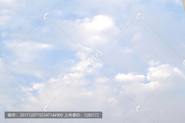 藍(lán)天,白云