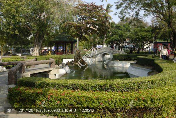 公園在koxinga神社在臺(tái)南
