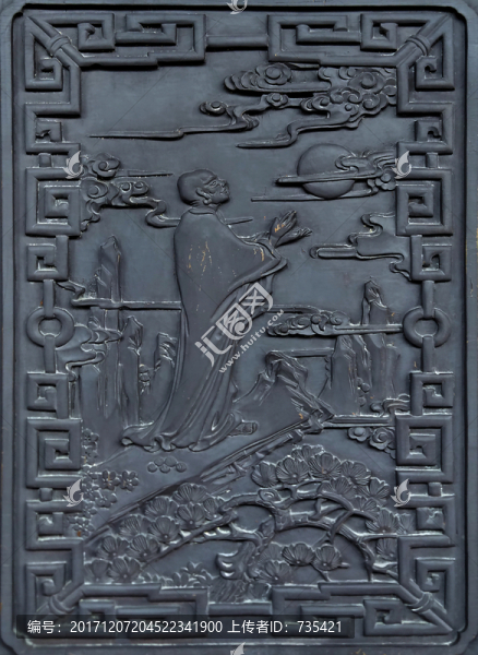 人物木雕素材