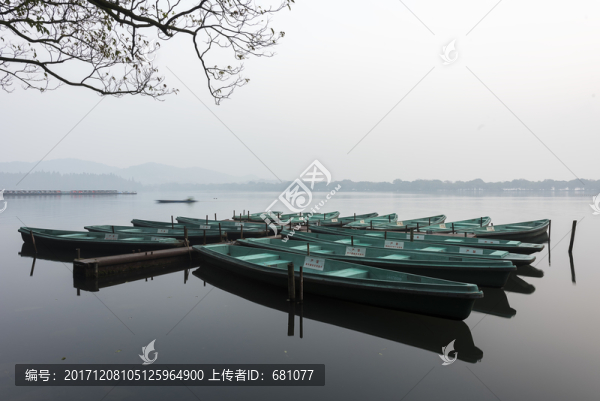 杭州西湖楊公堤船塢