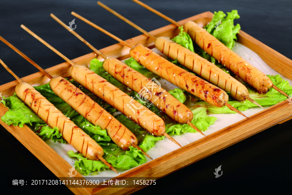 烤雞肉腸