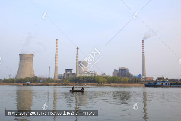 淮河邊發(fā)電廠