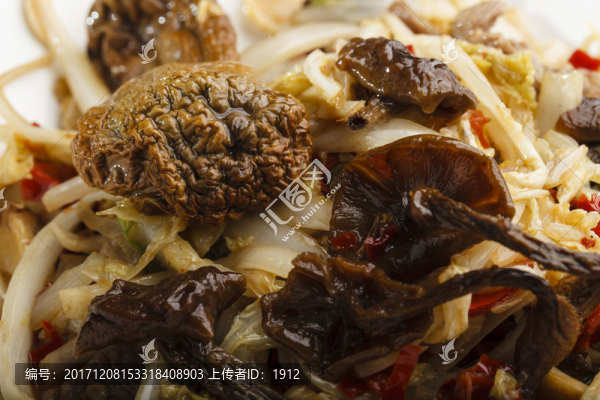 野蘑菇炒肉