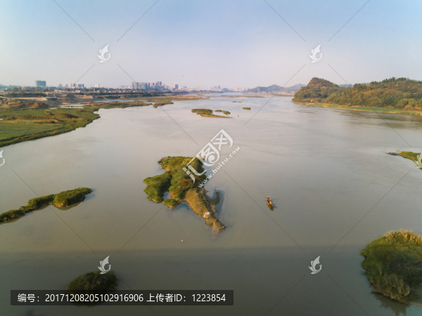 岷江河床