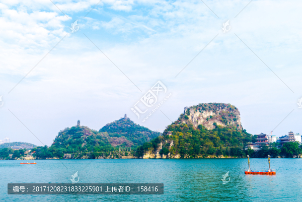 柳州蟠龍山寶塔山