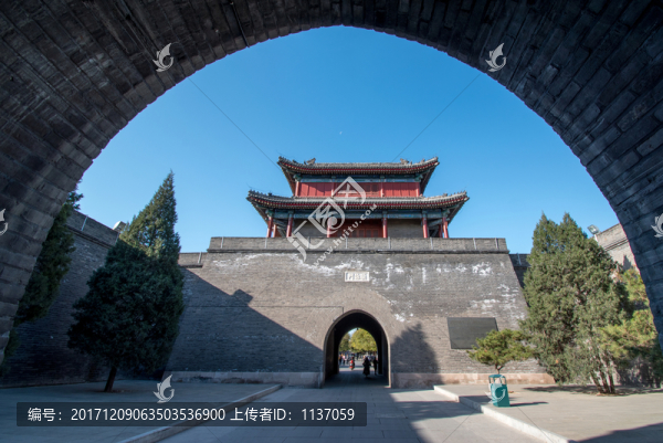 宛平城,順治門