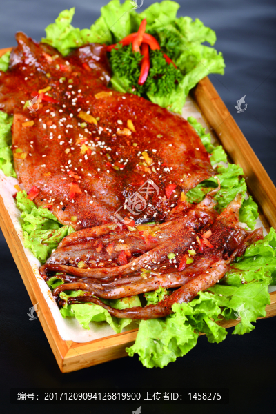 烤鮮魷魚