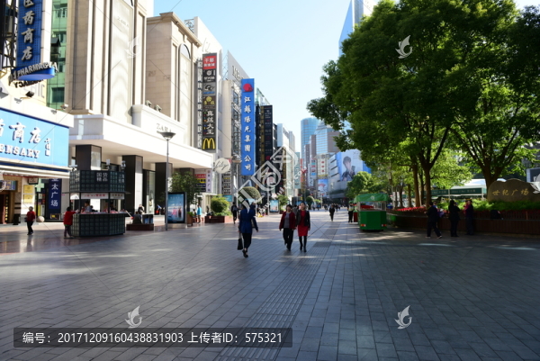 上海南京路步行街