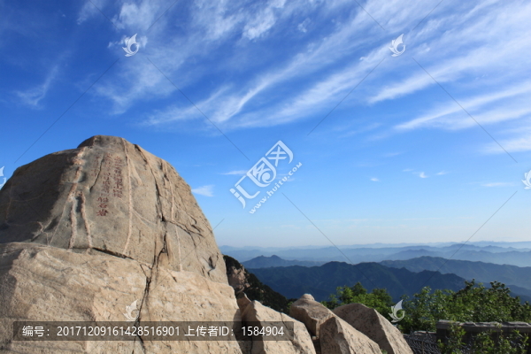 泰安泰山探海石