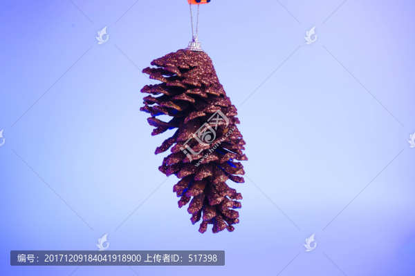 圣誕掛飾松果
