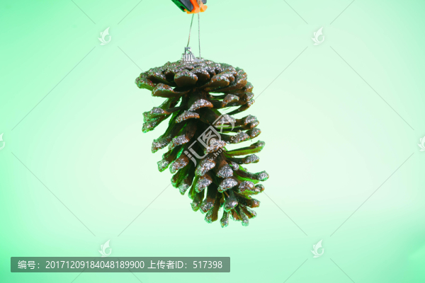 圣誕掛飾松果