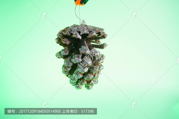 圣誕掛飾松果